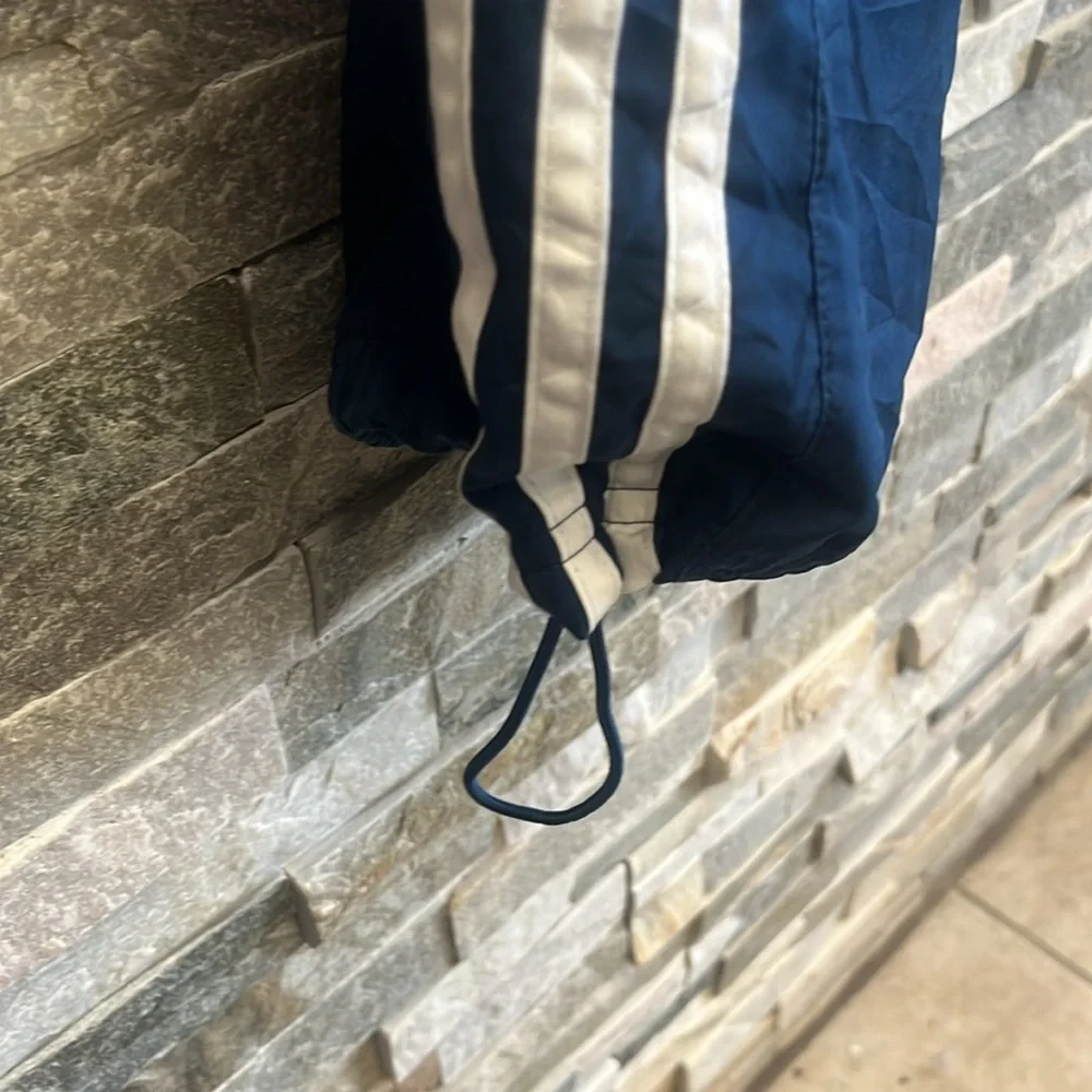 Adidas Navy Blue Track Pants - Picture 4 of 6